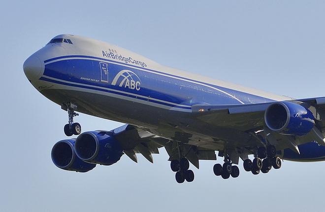 Самолет Boeing 747-8F авиакомпании AirBridgeCargo