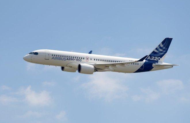 CS300 в ливрее Airbus презентована как A220-300