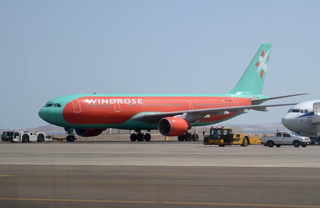 Самолет Airbus A330 авиакомпании WindRose Airlines