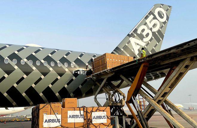 Совет директоров Airbus одобрил создание грузовой версии широкофюзеляжного лайнера A350