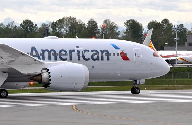 Самолет Boeing 787 авиакомпании American Airlines