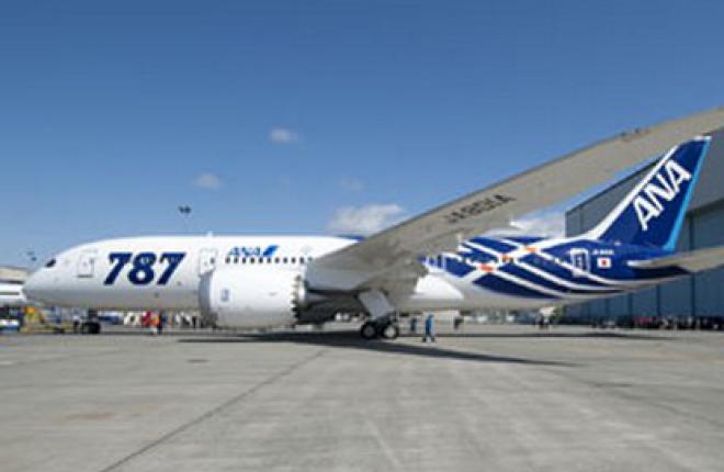 Авиакомпания ANA объявила направления для новейшего самолета Boeing 787