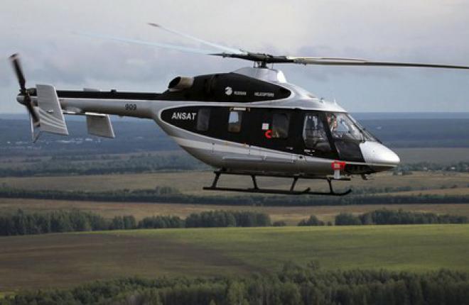 Пассажирский вертолет "Ансат" получил стартовых заказчиков
