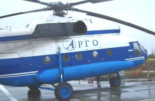 Авиакомпания "Арго" получила многоцелевой вертолет Ми-8МТВ-1