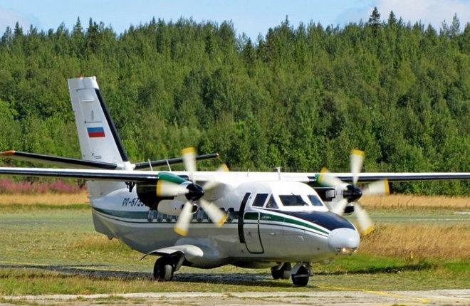 Самолет L-410UVP-E Второго архангельского объединенного авиаотряда