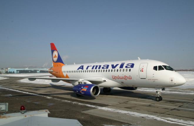 Авиакомпания "Армавиа" отказалась от второго самолета SSJ 100