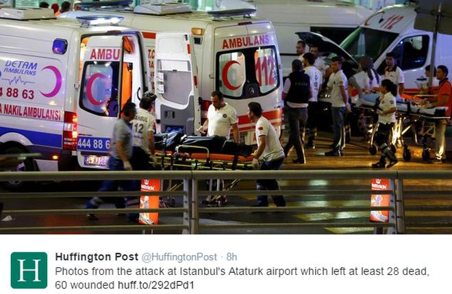 В главном аэропорту Турции совершен теракт