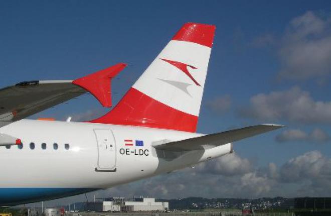 Пассажиропоток Austrian Airlines на российских направлениях в 2011 г. превысил 3