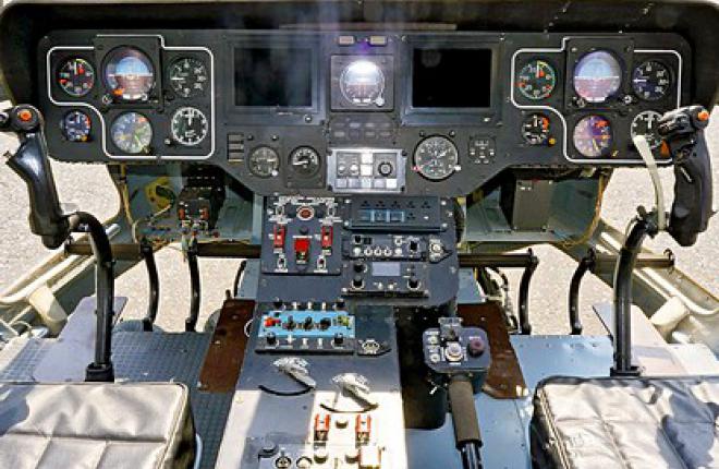 Кабина пилотов представляет собой комплекс бортовой авионики для вертолета «Анса