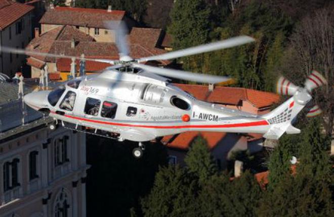 Вертолет AgustaWestland AW169 сертифицирован EASA