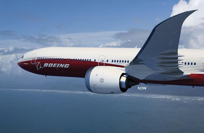 Внешний облик самолета Boeing 777X изменился 