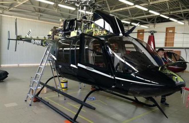 Краснодарский "ХелиЦентр" сертифицировали на обслуживание вертолетов Bell-407