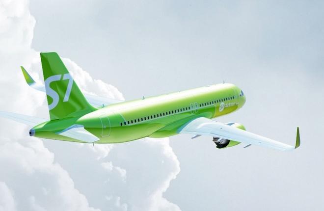 Airbus A320neo S7 Airlines ("Сибирь")