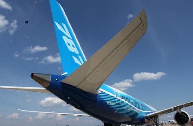 Самолет Boeing 787 сделает остановку в Шереметьево