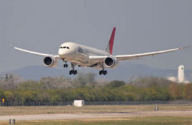 Japan Airlines начала продавать билеты на самолет Boeing 787 Dreamliner