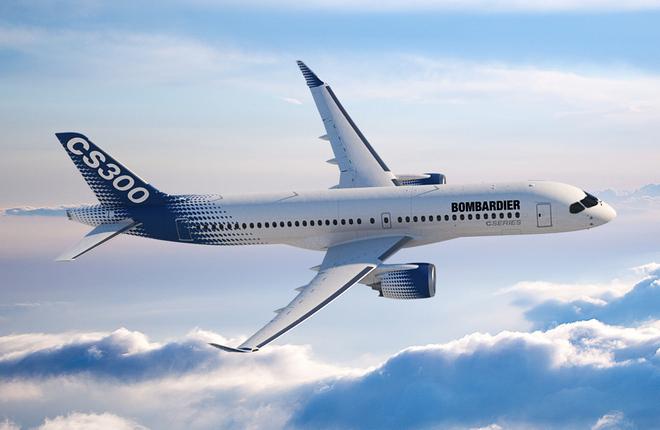 Самолет Bombardier CS300