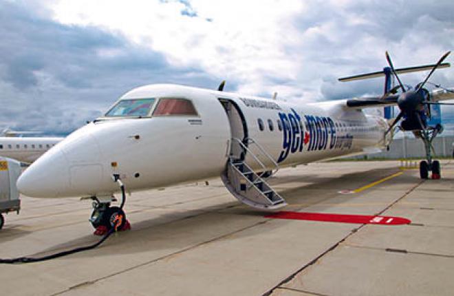 This Bombardier Q400 NextGen made a demo tour across Russia in May