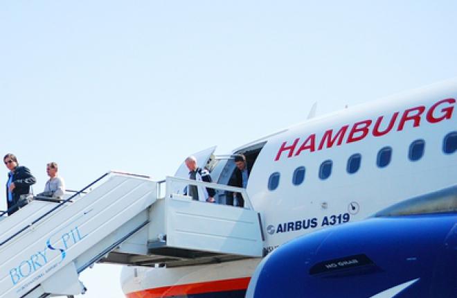 Немецкая авиакомпания Hamburg Airways:: Аэропорт Борисполь Авиакомпания Hamburg Airways приземлилась в Борисполе