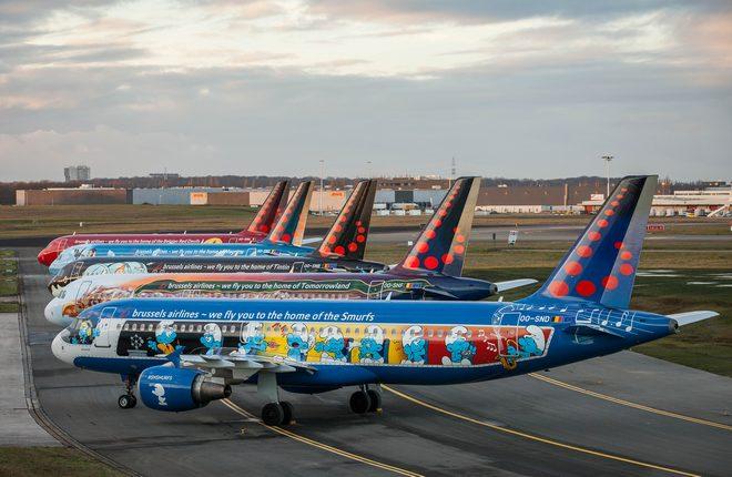 Самолеты авиакомпании Brussels Airlines