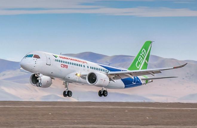 Завершены летные испытания китайского среднемагистрального лайнера C919, впереди сертификация