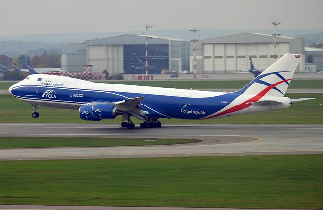 Самолет Boeing 747-8F авиакомпании CargoLogicAir
