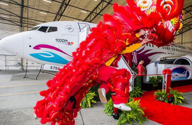 Китайские авиакомпании наращивают провозные емкости