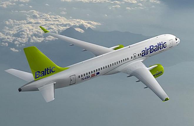   airBaltic     CS300