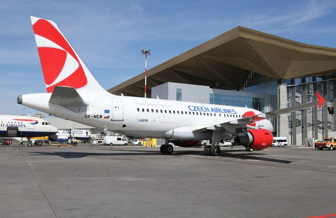 Самолет A319 авиакомпании Czech Airlines