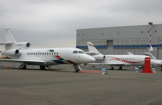 Dassault Falcon показывает 7X и 2000LX