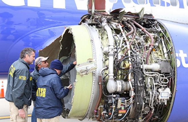 Двигатель CFM56-7B самолета Boeing 737-700 Southwest Airlines 