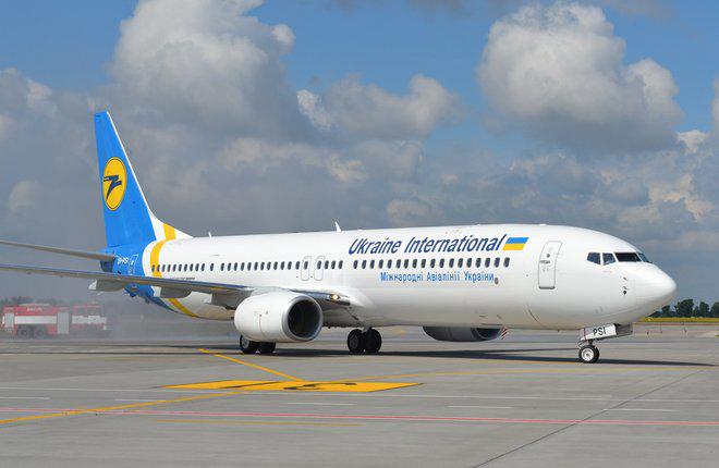 "Международные авиалинии Украины" получили самолет Boeing 737NG