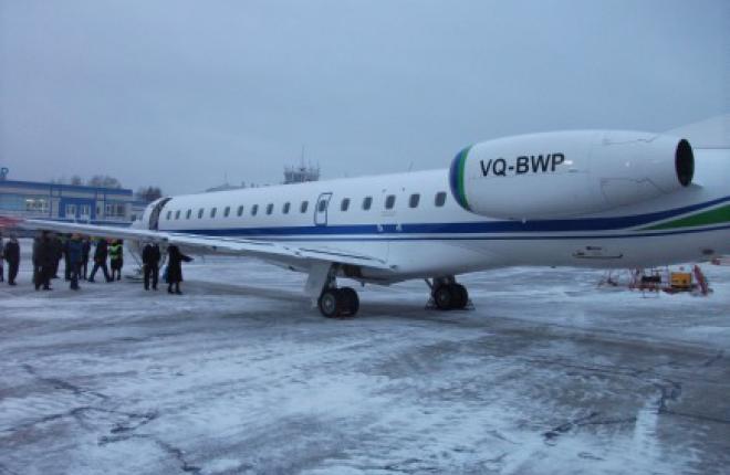 В России совершен первый коммерческий рейс на самолете Embraer ERJ145LR