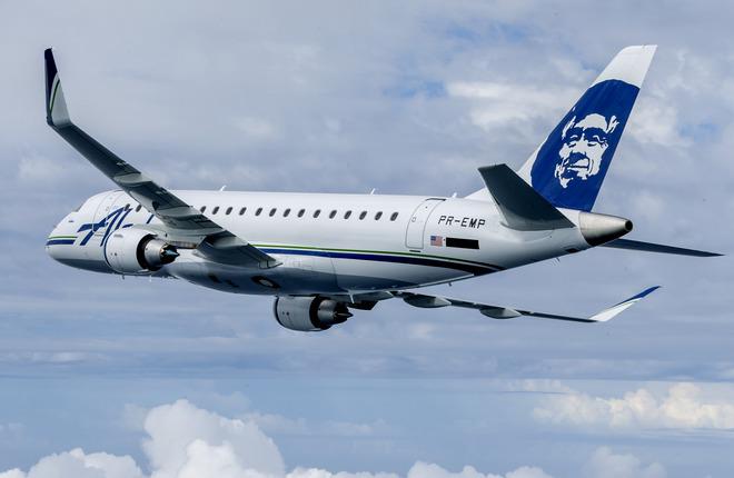 Поставки 76-местных региональных реактивных самолетов Embraer E175 в Horizon Air начнутся во втором квартале 2017 г. :: Embraer "Дочка" авиакомпании Alaska Airlines заказала 30 самолетов Embraer E175