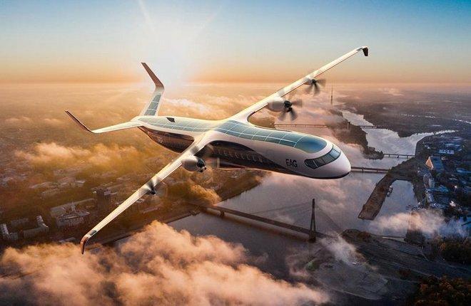 проекта гибридного электрического самолета HERA компании Electric Aviation Group (EAG)