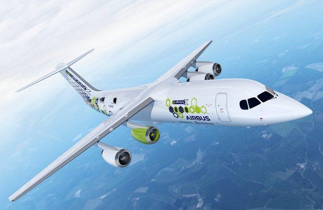 электросамолет Airbus E-Fan X 