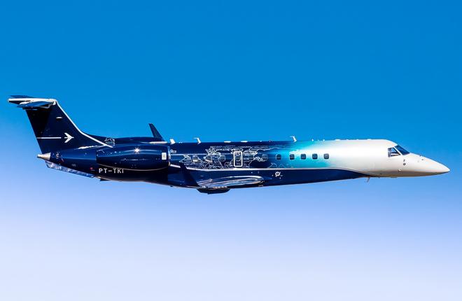 Самолет Embraer Legacy 650E