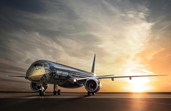 Региональный реактивный самолет Embraer E190-E2 сертифицирован в Китае