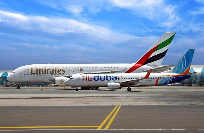 Дубайские авиакомпании flydubai и Emirates увеличивают количество рейсов в Пулково в 3,5 раза