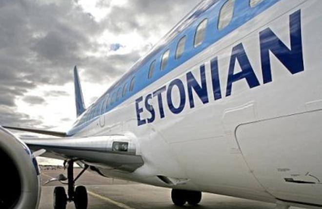 Пассажиропоток Estonian Air за восемь месяцев 2012 г. возрос на 76,1%