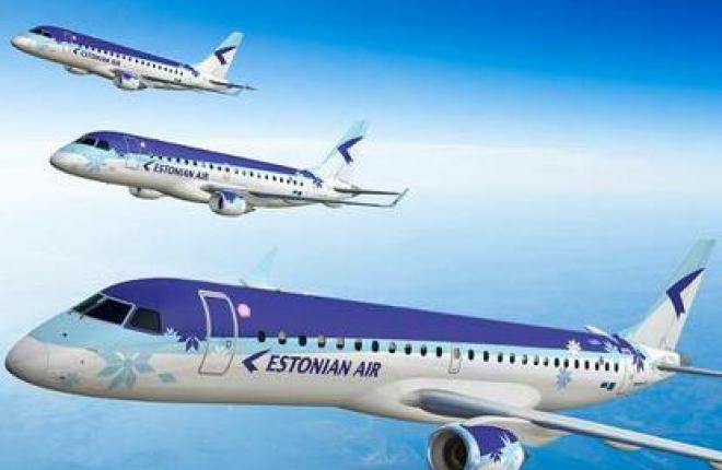 Пассажиропоток эстонской авиакомпании Estonian Air возрос на 46%