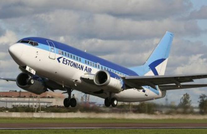 Пассажиропоток авиакомпании Estonian Air за 11 месяцев возрос на 17,4%