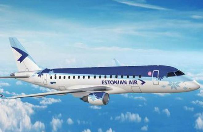 Эстонская авиакомпания  Estonian Air получила первый Embraer 170