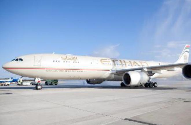 :: Etihad Выручка авиакомпании Etihad в I квартале 2013 года возросла на 15%