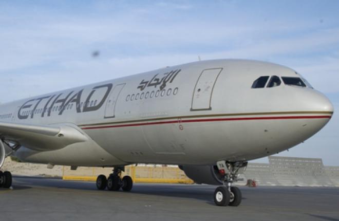 Авиакомпания Etihad Airways увеличила выручку на 11%