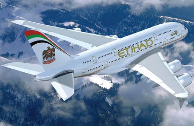 Выручка авиакомпании Etihad Airways возросла на 19%