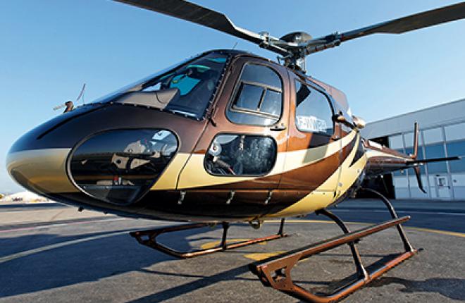 Этот AS350 B3e уже эксплуатируется в московском регионе