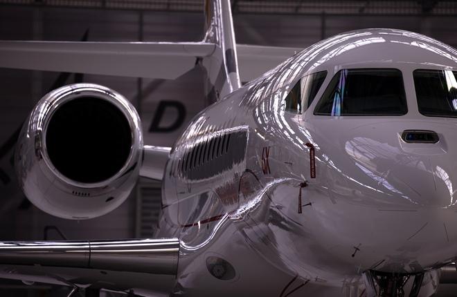 Dassault Aviation  8 декабря 2020 г. выкатка Falcon 6X