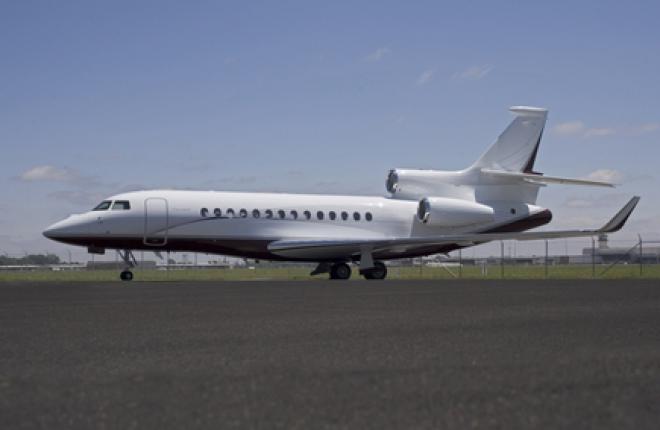 Бизнес-джет Dassault Falcon 7X пройдет первый C-сheck