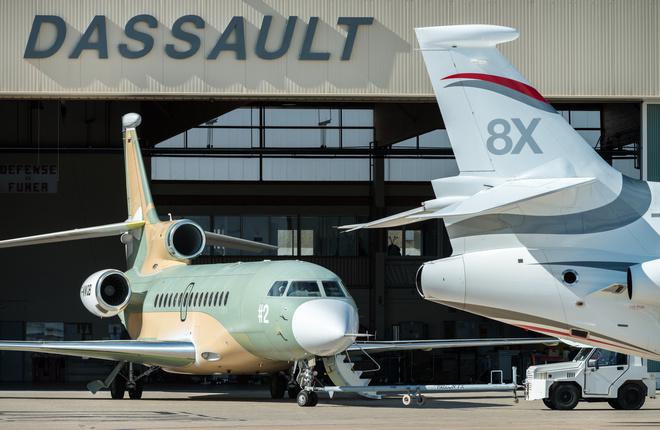 С января по июнь Dassault Aviation передала клиентам 15 деловых самолетов :: Dassault Aviation Поставки бизнес-джетов Dassault Falcon продолжили сокращаться