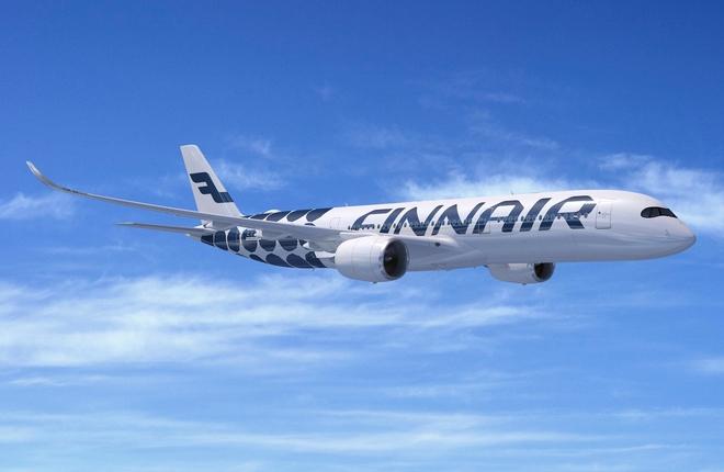 Финская авиакомпания Finnair модифицирует самолеты А350 для облета российского воздушного пространства